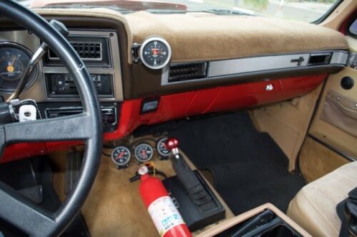 monster truck interior